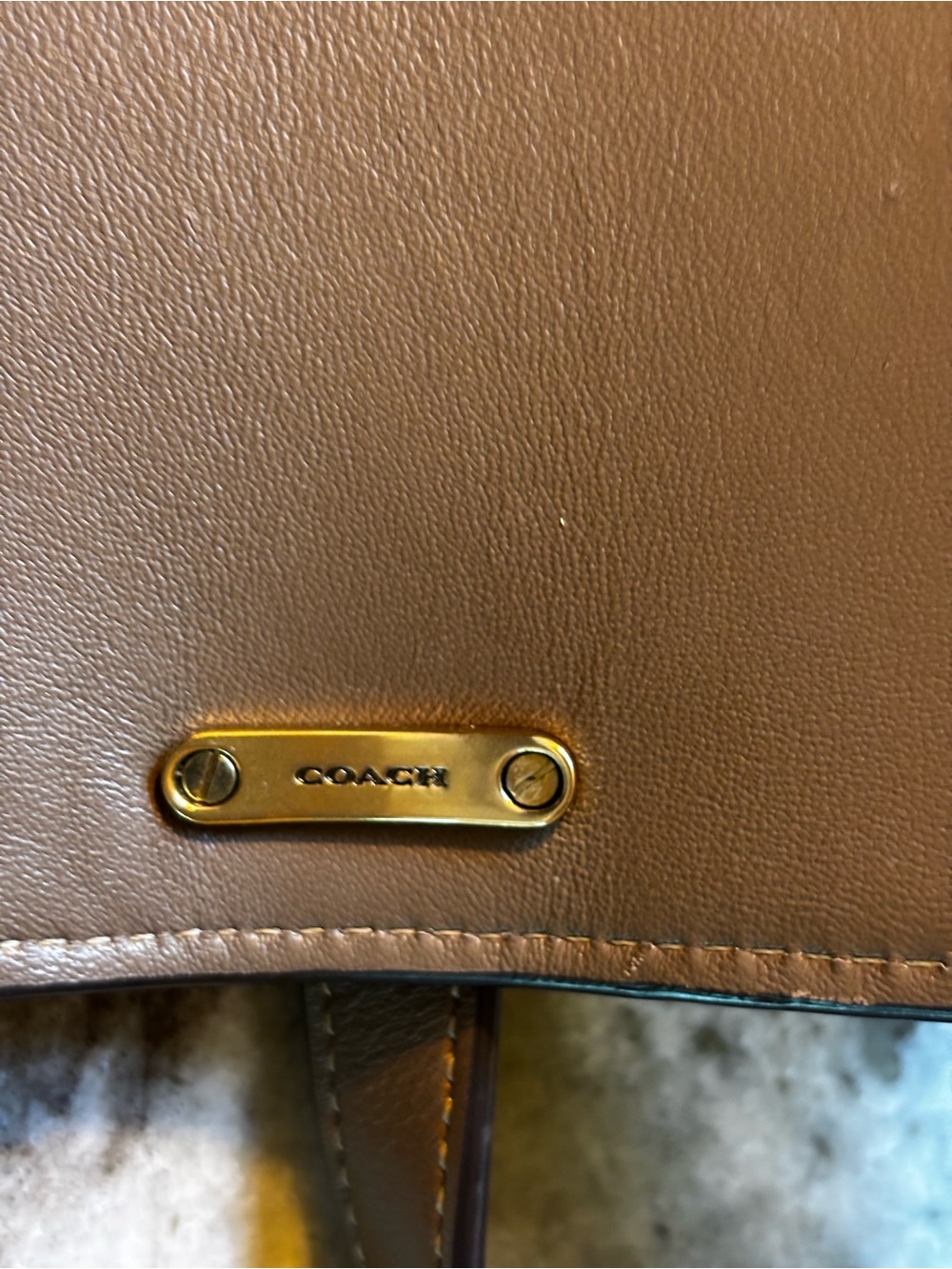 Coach Bandit Shoulder Bag 24 Luxe Refined Leather Crossbody CC416 - Picture 7 of 13
